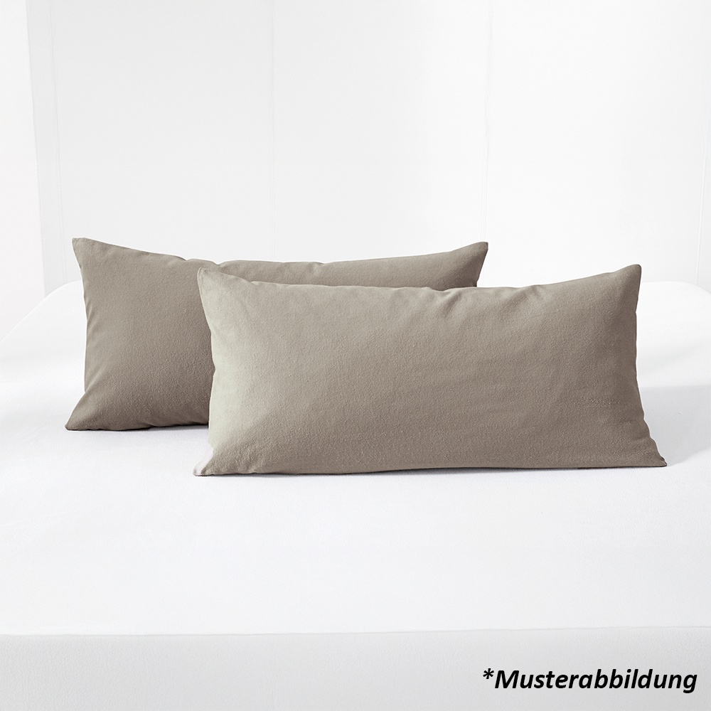 Jersey Kissenbezüge mit Aloe Vera ca. 40x80cm