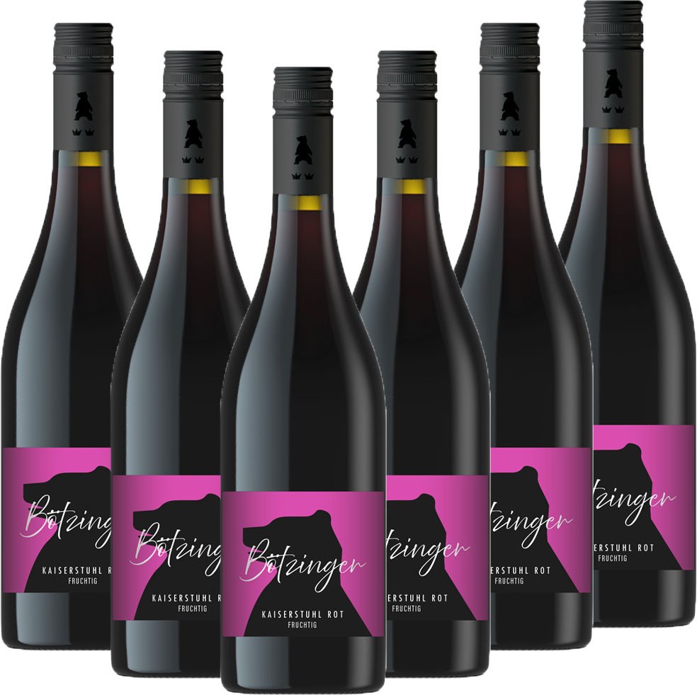 Thumbnail - Der Bötzinger - Edition fruchtig Rotwein Qualitätswein lieblich - 6er Karton