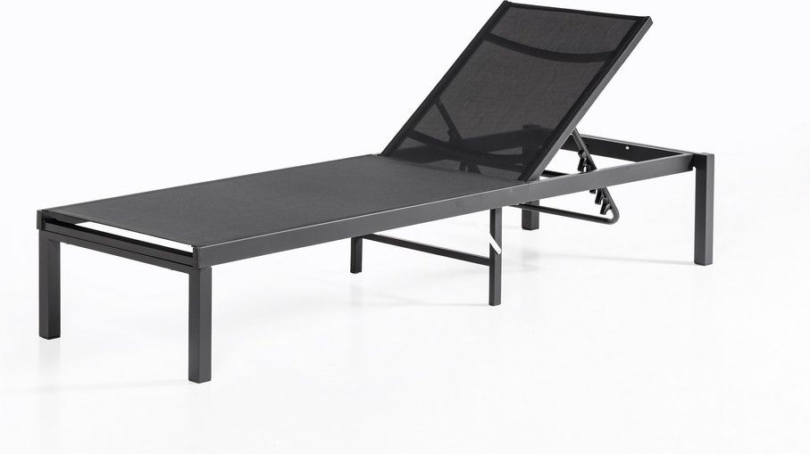 Sonnenliege Gartenliege verstellbare Rückenlehne Aluminium