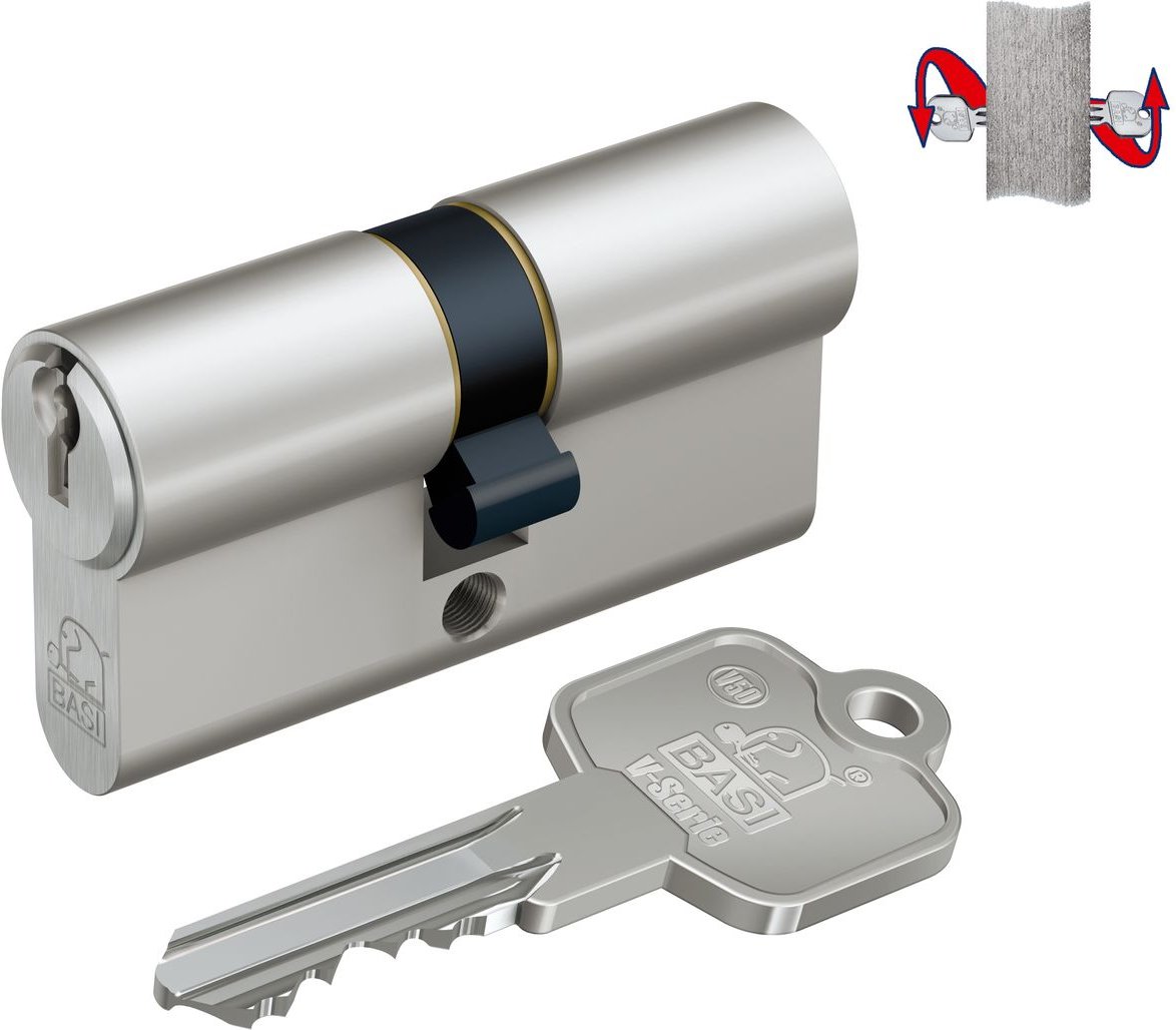 Profil-Doppelzylinder - V50 35/35 mm - Gleichschließend Nr. 11 - Not- und Gefahrenfunktion