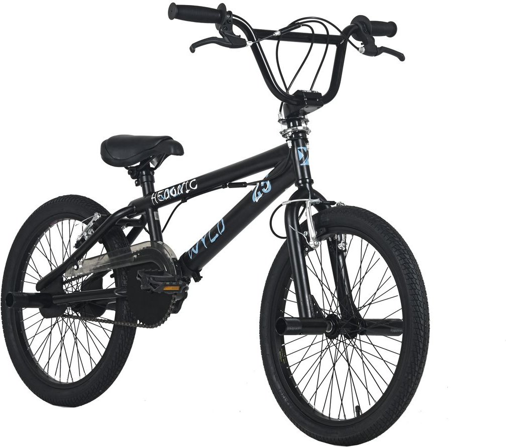 WYLD BMX Freestyle 20" Hedonic Schwarz 360 Rotor Kinder BMX ab 7 Jahre