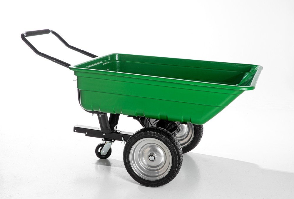 XXL Gartenwagen, ca. 161,5 x 97 x 78,5 cm – Grün
