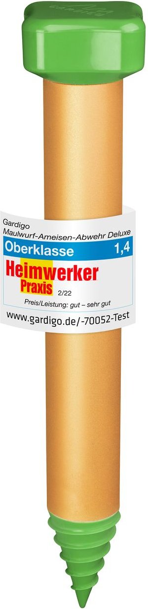 Thumbnail - Gardigo Maulwurf-Ameisen-Abwehr Deluxe mit Erdloch-Bohrhilfe