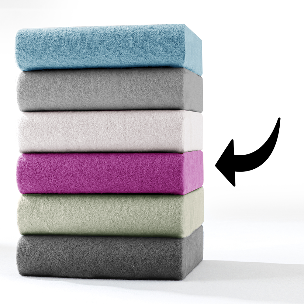 Teddy-Flausch-Spannbetttuch - ca. 180 - 200 x 200 cm