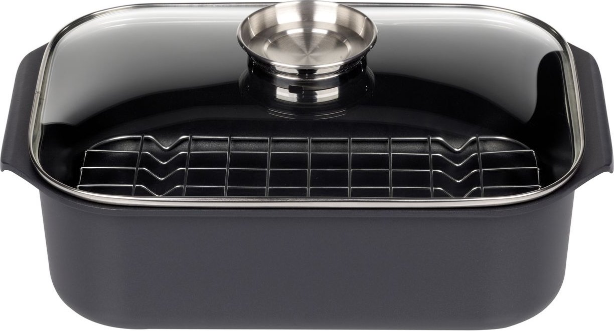 Rechteckbräter Gourmet Induktion 40x26cm inkl. Einsatz