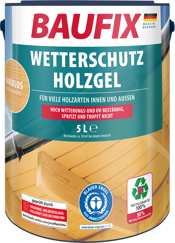 Wetterschutz-Holzgel Farblos