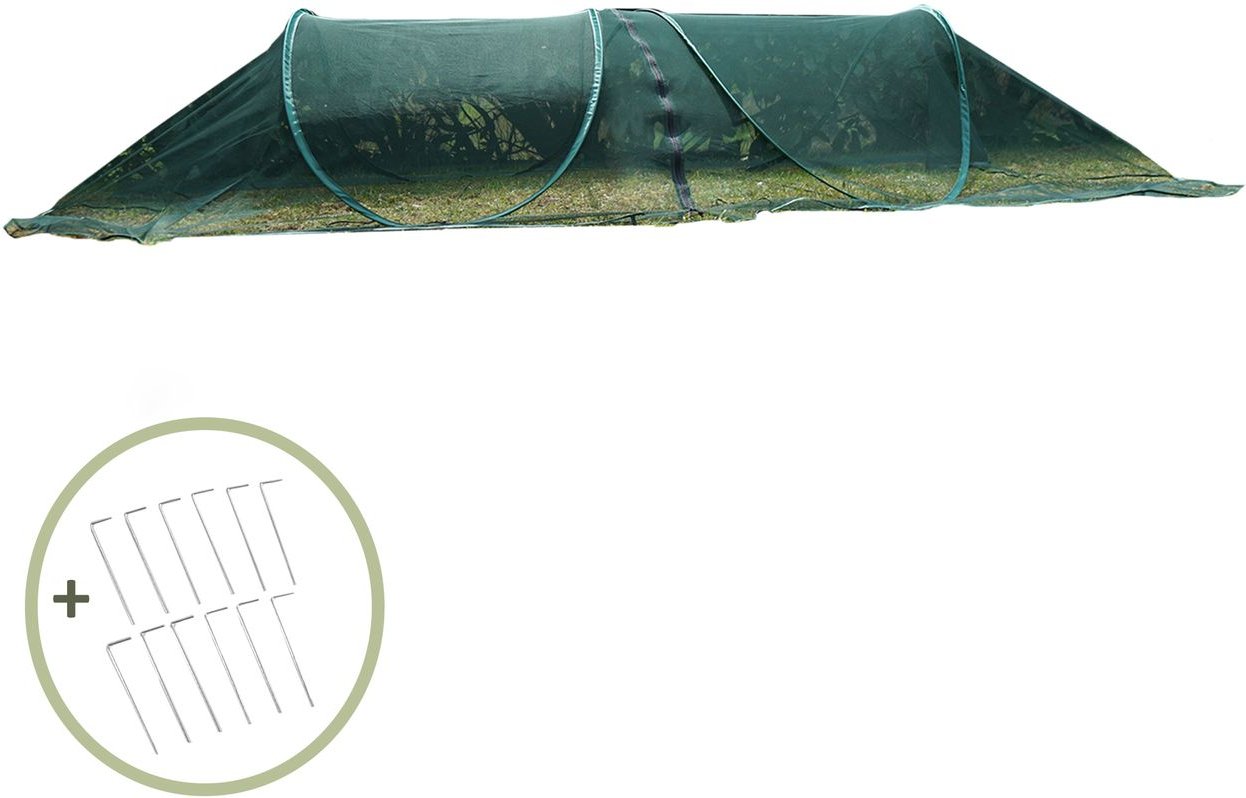 Thumbnail - Pflanzenschutz-Tunnel, grünes Netz, Pop-Up Tunnel