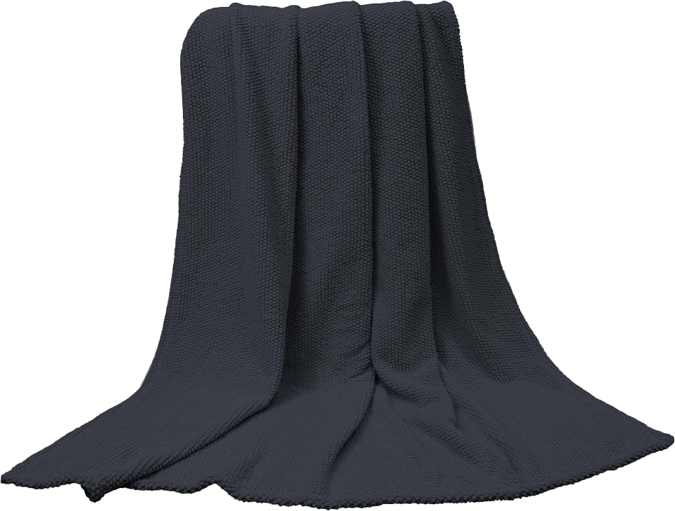 Kuscheldecke Jacquard "Popcorn Bubble" - ca. 130 x 170 cm