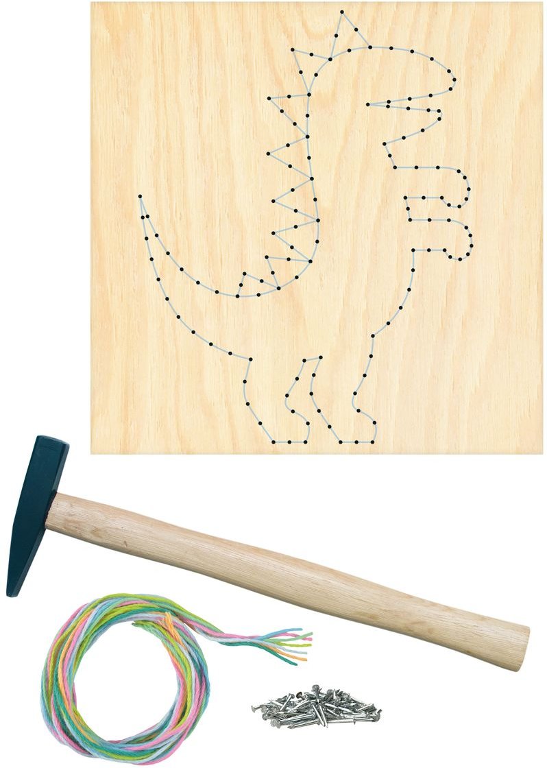 Nagelbild-Set Dinosaurier