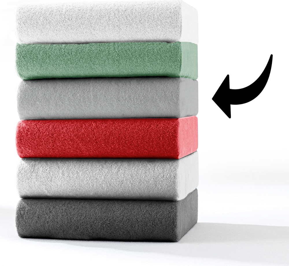 Polar-Fleece-Spannbetttuch - ca. 180 - 200 x 200 cm