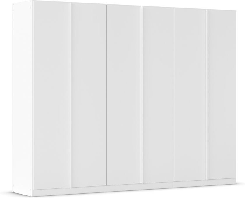 Monostar Drehtürenschrank, 6-türig, Alpinweiß