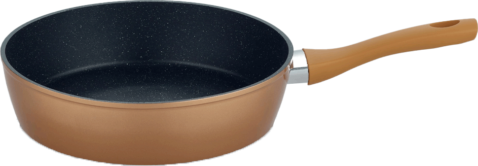 Hochrand-Pfanne "Hamar", Ø ca. 24 cm - Kupfer