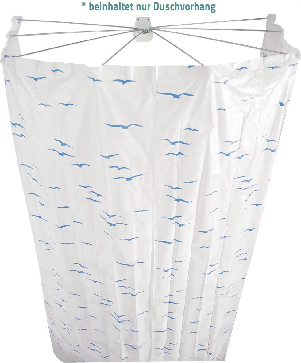 Thumbnail - Ersatz-Folien-Duschvorhang für Ombrella, Sylt blau