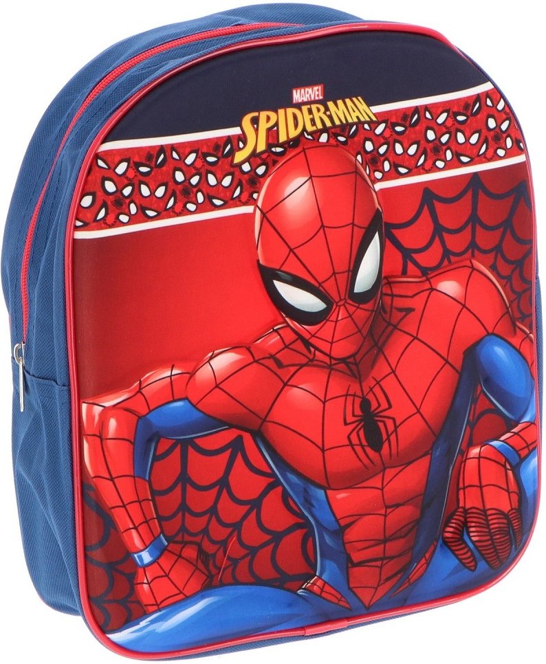 Thumbnail - Spiderman Schulranzen für Jungs – 3D-Rucksack im Superhelden-Design