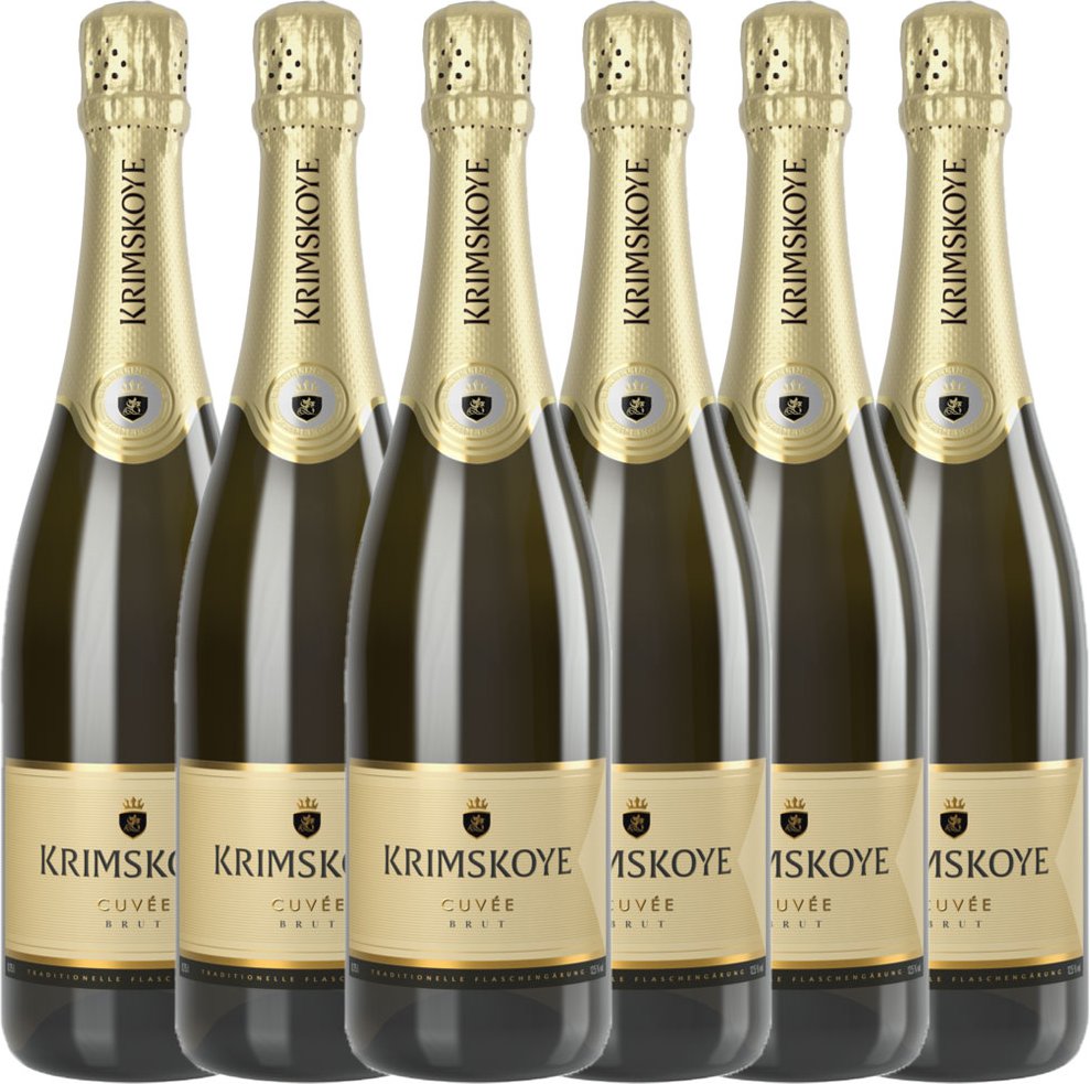 Sekt aus Moldawien Brut - 6er Karton