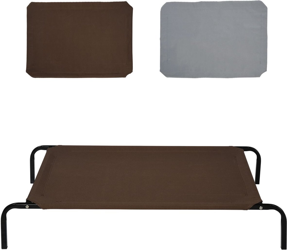 Hundebett Outdoor Hundeliege Katzenbett Haustierbett mit Ersatzbezug