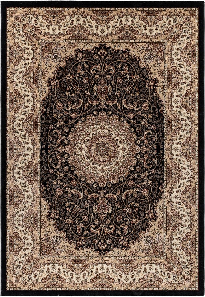 Teppich, KASHMIR 2606, BLACK, 200 x 290 cm