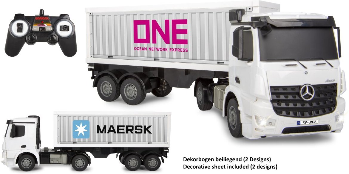 Thumbnail - Container LKW Mercedes-Benz Arocs 1:26 2,4GHz