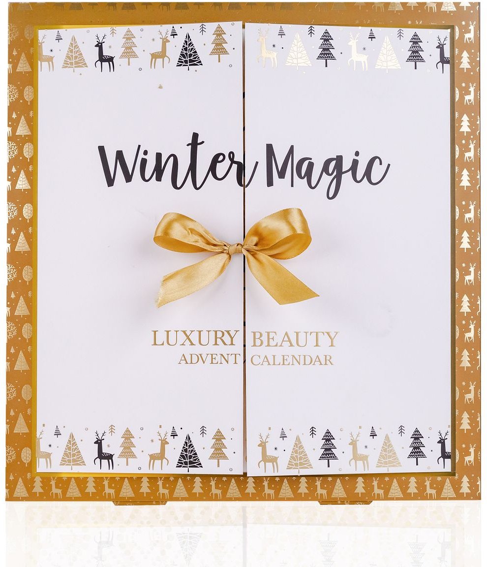 Adventskalender Dekorativkosmetik WINTER MAGIC in Box mit aufklappbaren Türen