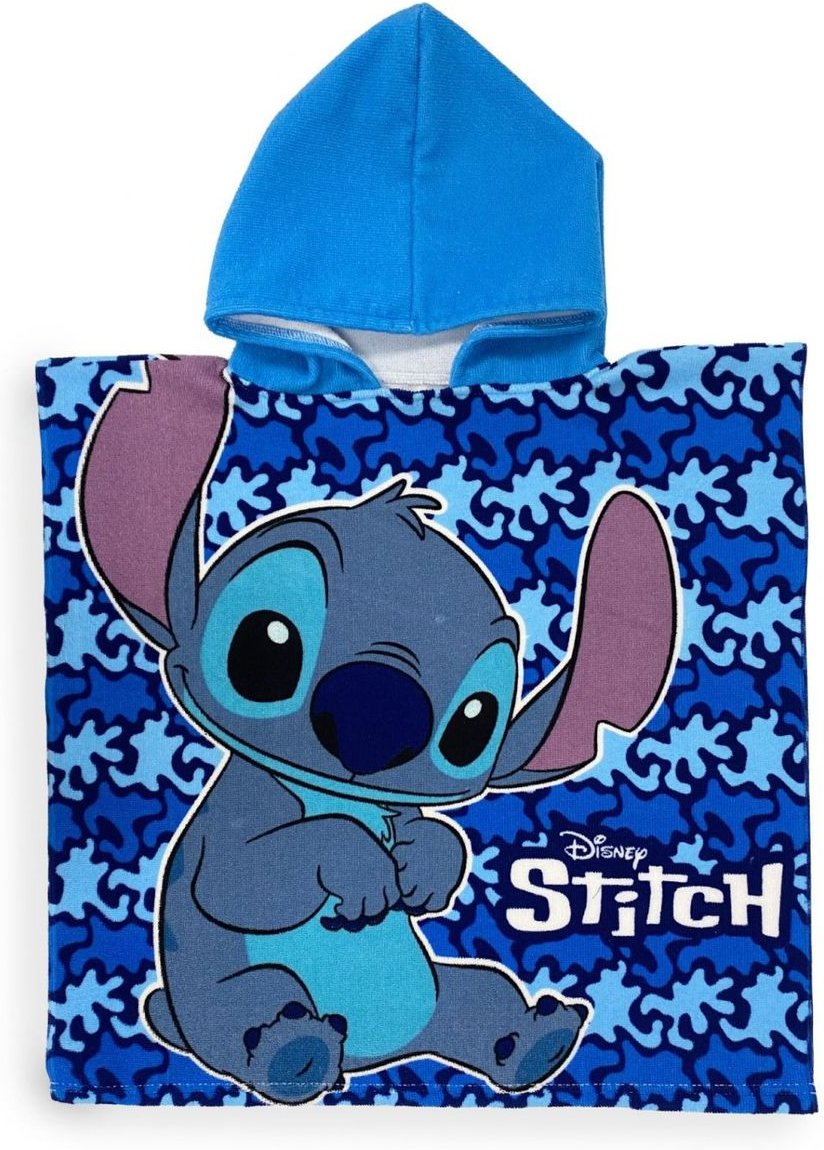 Lilo & Stitch Kinder-Kapuzenhandtuch Badeponcho Bequem und Stylisch