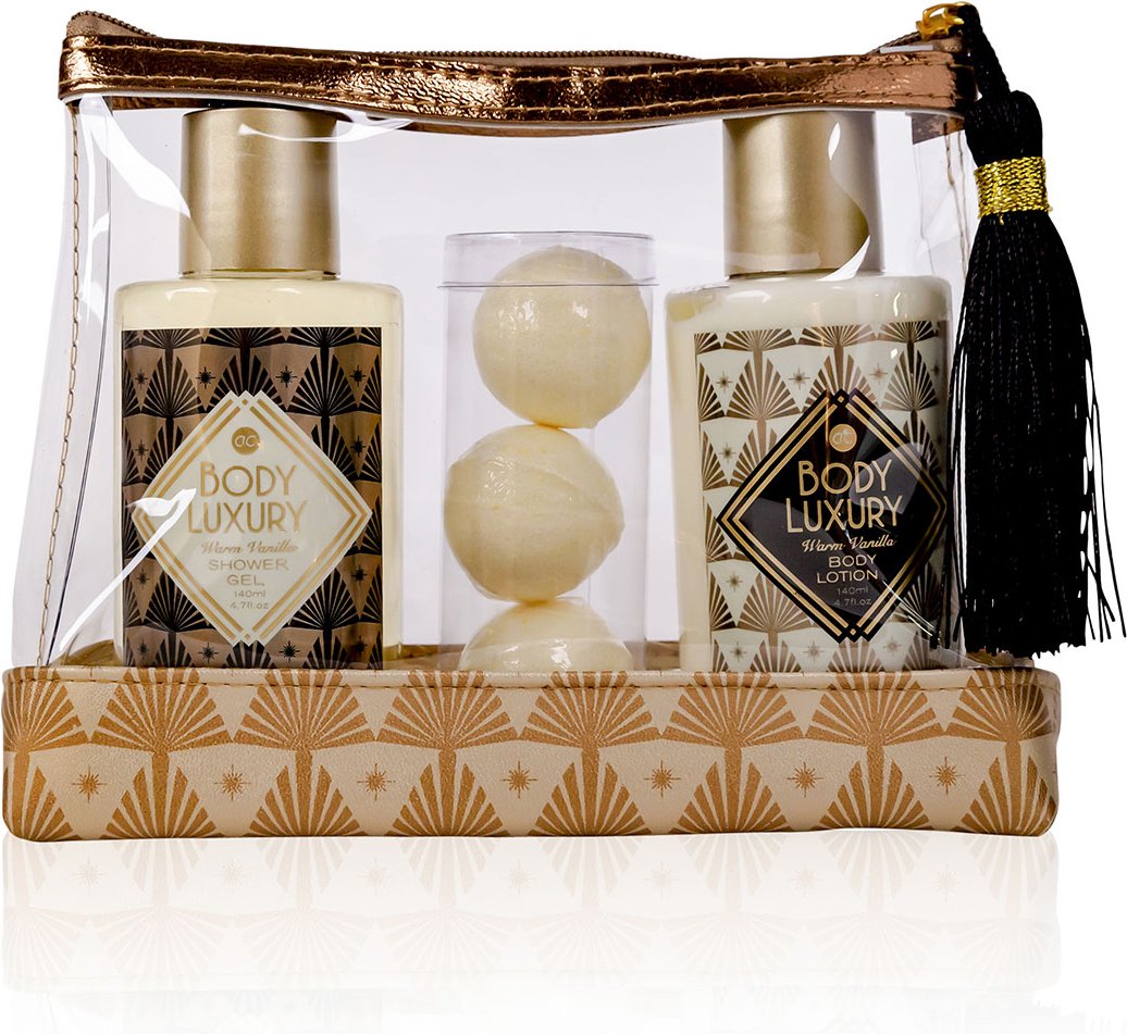 Badeset BODY LUXURY in Kosmetiktasche