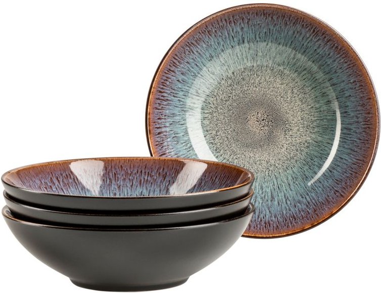 Serie Teona, Suppenteller-Set für 4 Personen