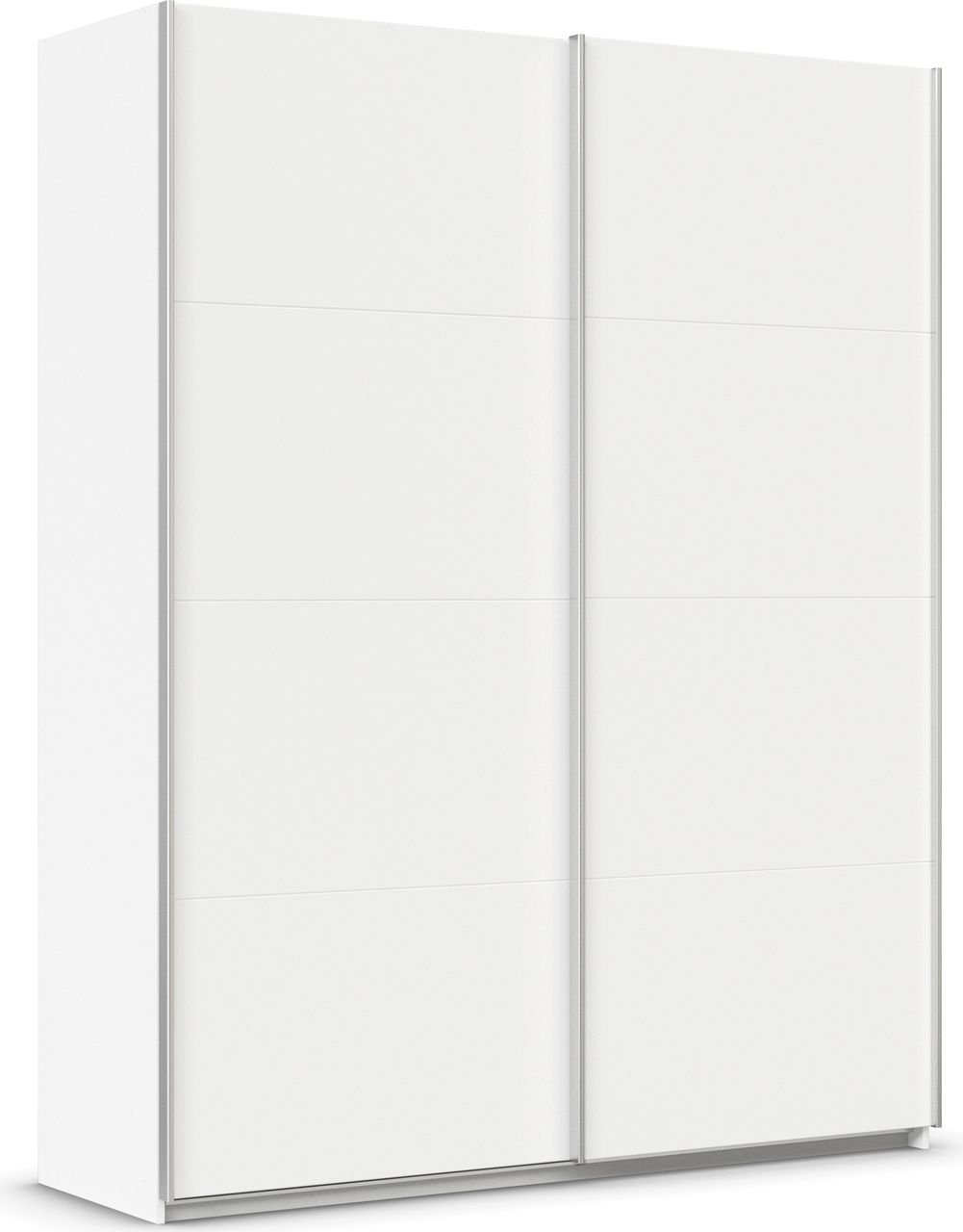 rauch Quadra Kleiderschrank 2-türig, Farbe Weiß Breite 181 cm