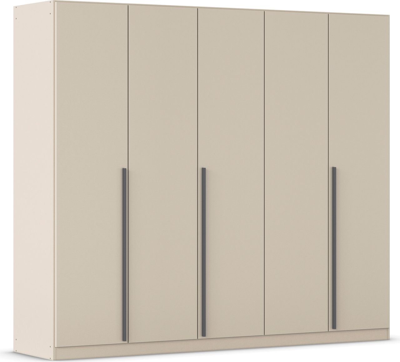 rauch Alba Kleiderschrank 5-türig, Farbe Beige Breite 226 cm
