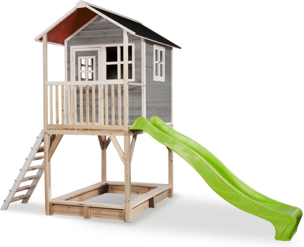 EXIT Loft 700 Holzspielhaus - grau