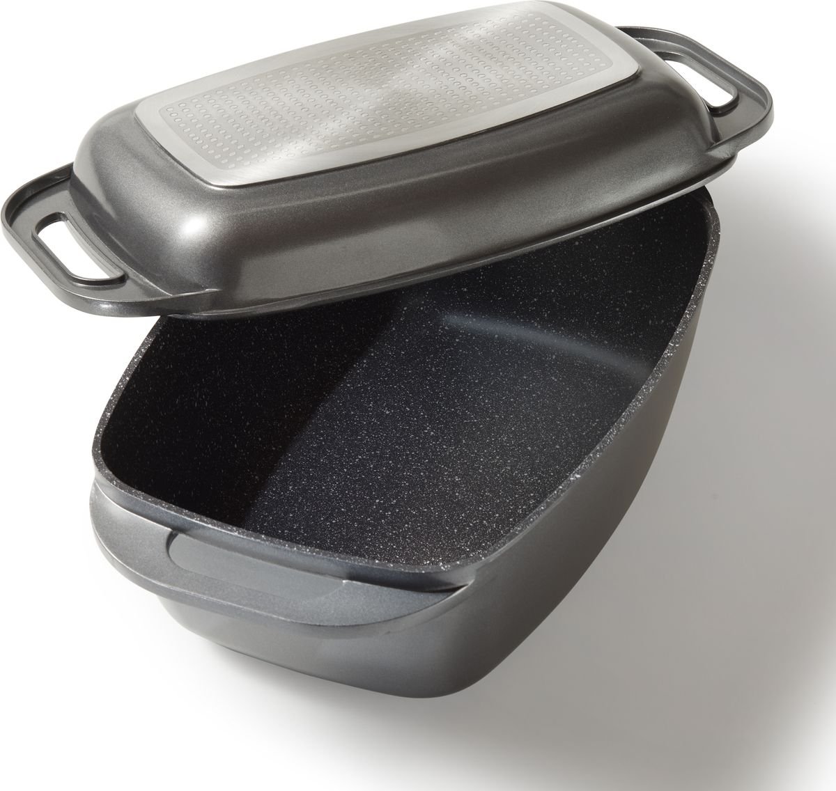 Thumbnail - XXL Bräter mit Aluguss-Deckel