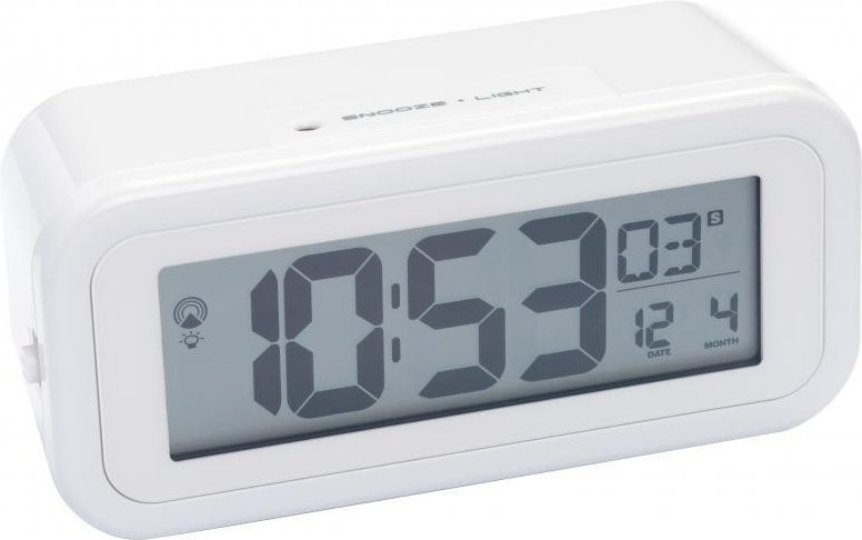 MyTime "Amber" Funkwecker - weiß