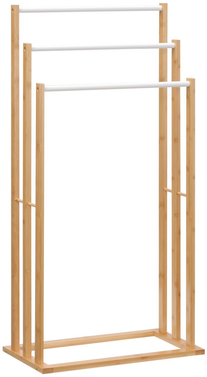 Thumbnail - Handtuchhalter Freistehender Handtuchständer Badetuchhalter mit 3 Stangen