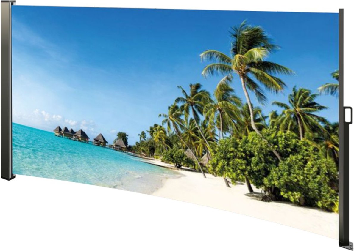 Seitenmarkise rechts ausziehbar, 180 cm hoch