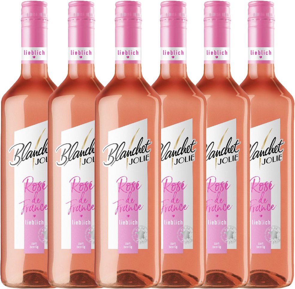 Jolie Rosé de France Lieblich 0,75l - 6er Karton
