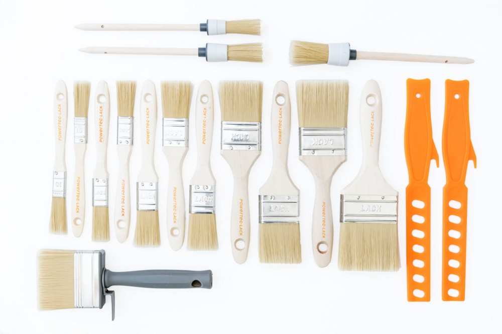 Pinsel-Set „Pro XXL“, Lackpinsel - 17 tlg.