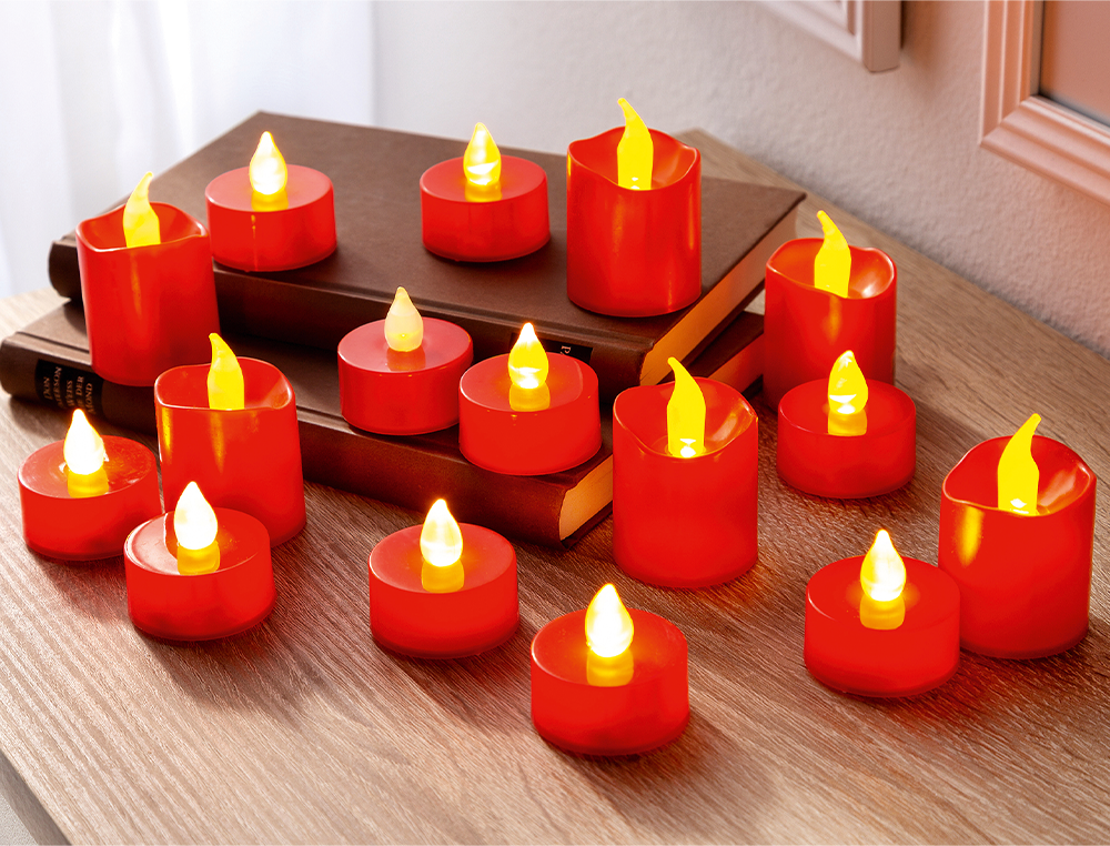 LED-Teelichte 16er-Set