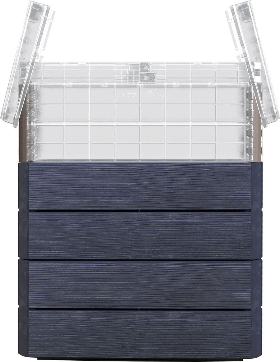 Thumbnail - ERGO QUADRO TurboPlus M 85 Hochbeet Wood inkl. Wassersparsystem