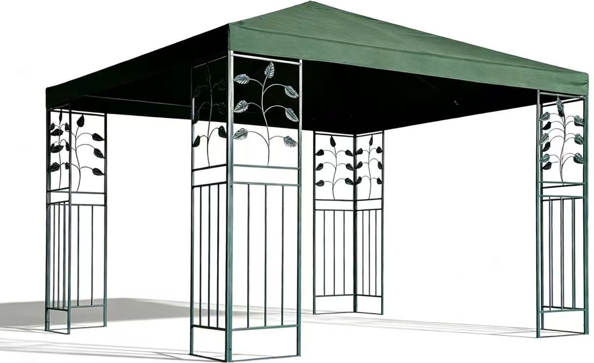 Gartenpavillon, ca. 300 x 300 x 260 cm – Grün