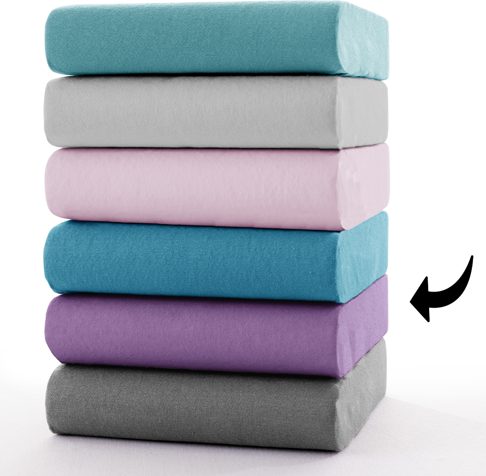 Premium-Jersey-Spannbetttuch - ca. 140 - 160 x 200 cm