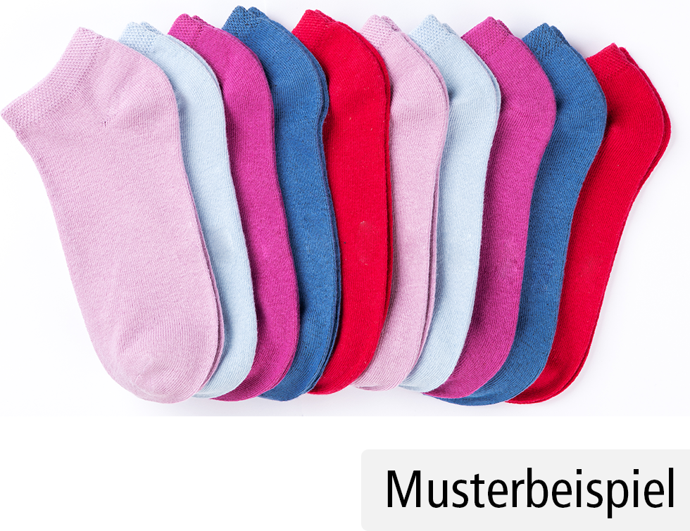 RONLEY Sneakersocken 10er Paar für Sie & Ihn