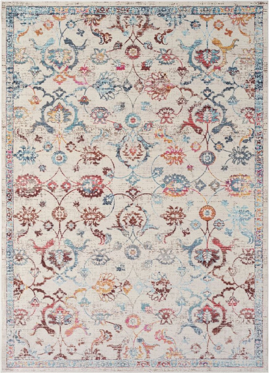 Teppich Bonnie, 170cm x 240cm, Farbe Blau, rechteckig, Florhöhe 2mm