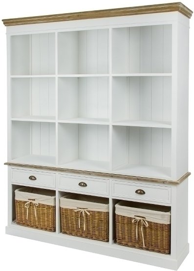 Wandschrank "Florence" - Mit Körben-