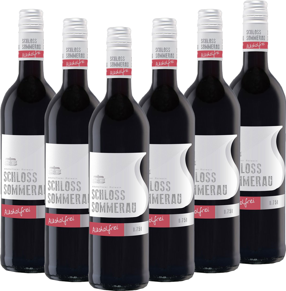 alkoholfreier Rotwein 0,75l - 6er Karton
