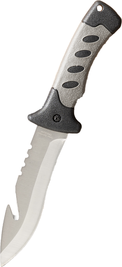 Fahrtenmesser mit Gurtschneider