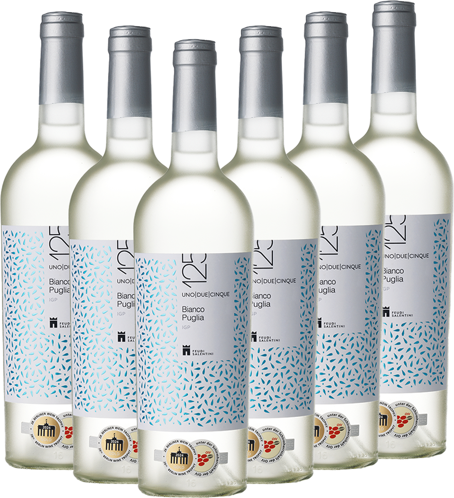 Bianco Puglia IGP, halbtrocken - 6er Karton