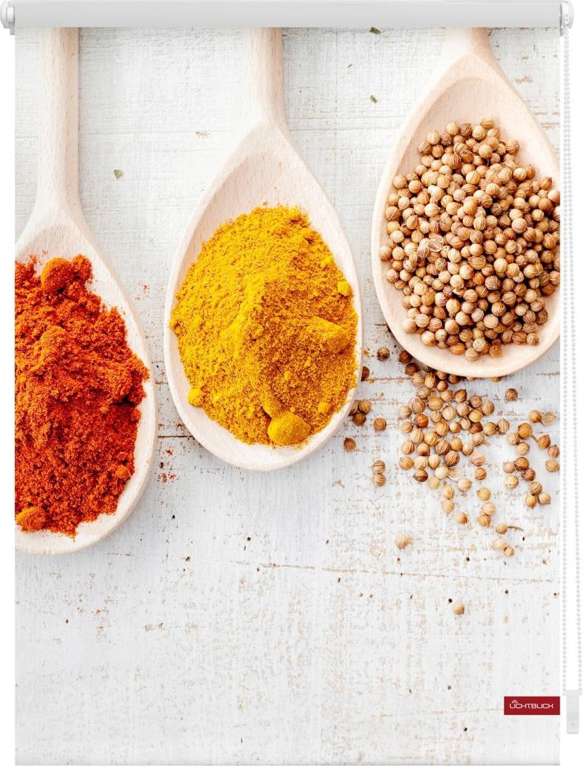 Thumbnail - Rollo Klemmfix, ohne Bohren, blickdicht, Spices - Bunt, 60 x 150 cm (B x L)