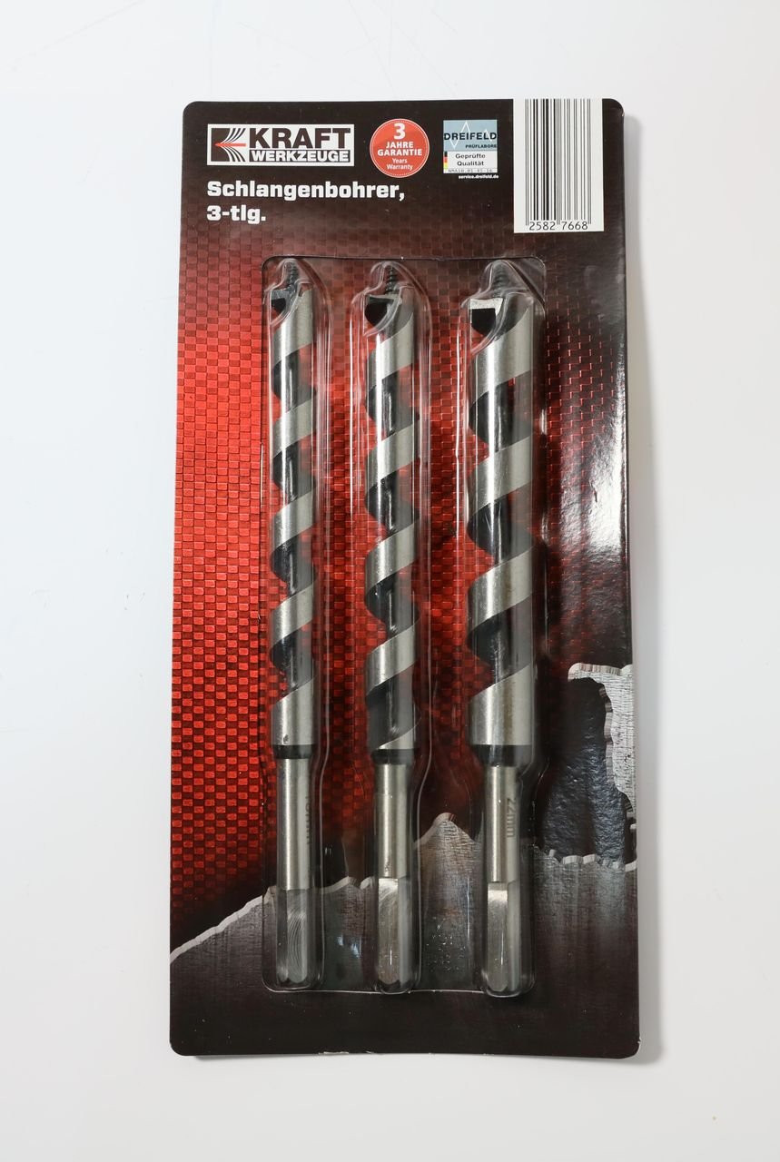 Schlangenbohrer-Satz - 3tlg.