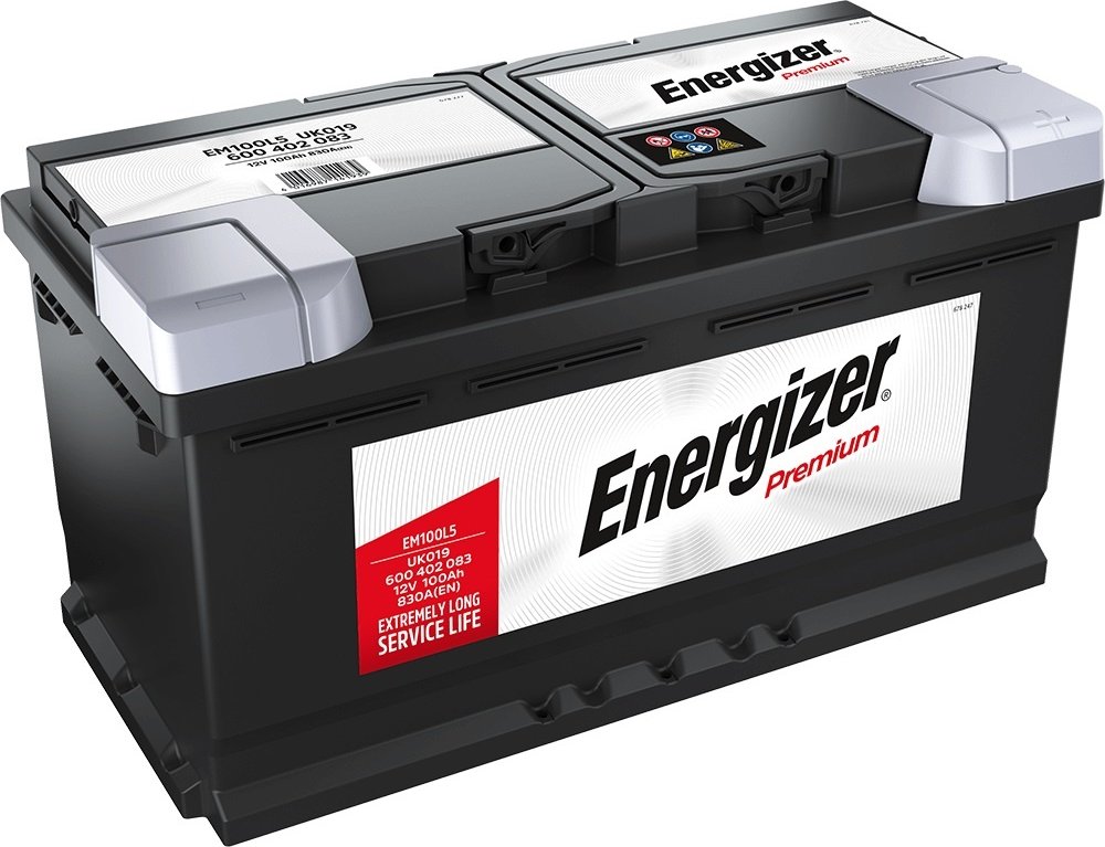 Premium 600402083I172 Autobatterien, EM100-L5, 12 V 100 Ah 830 A