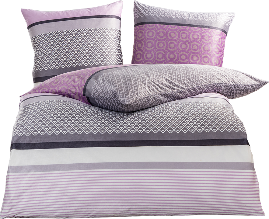 Nicki-Velours-Bettwäsche - ca. 135 x 200 cm