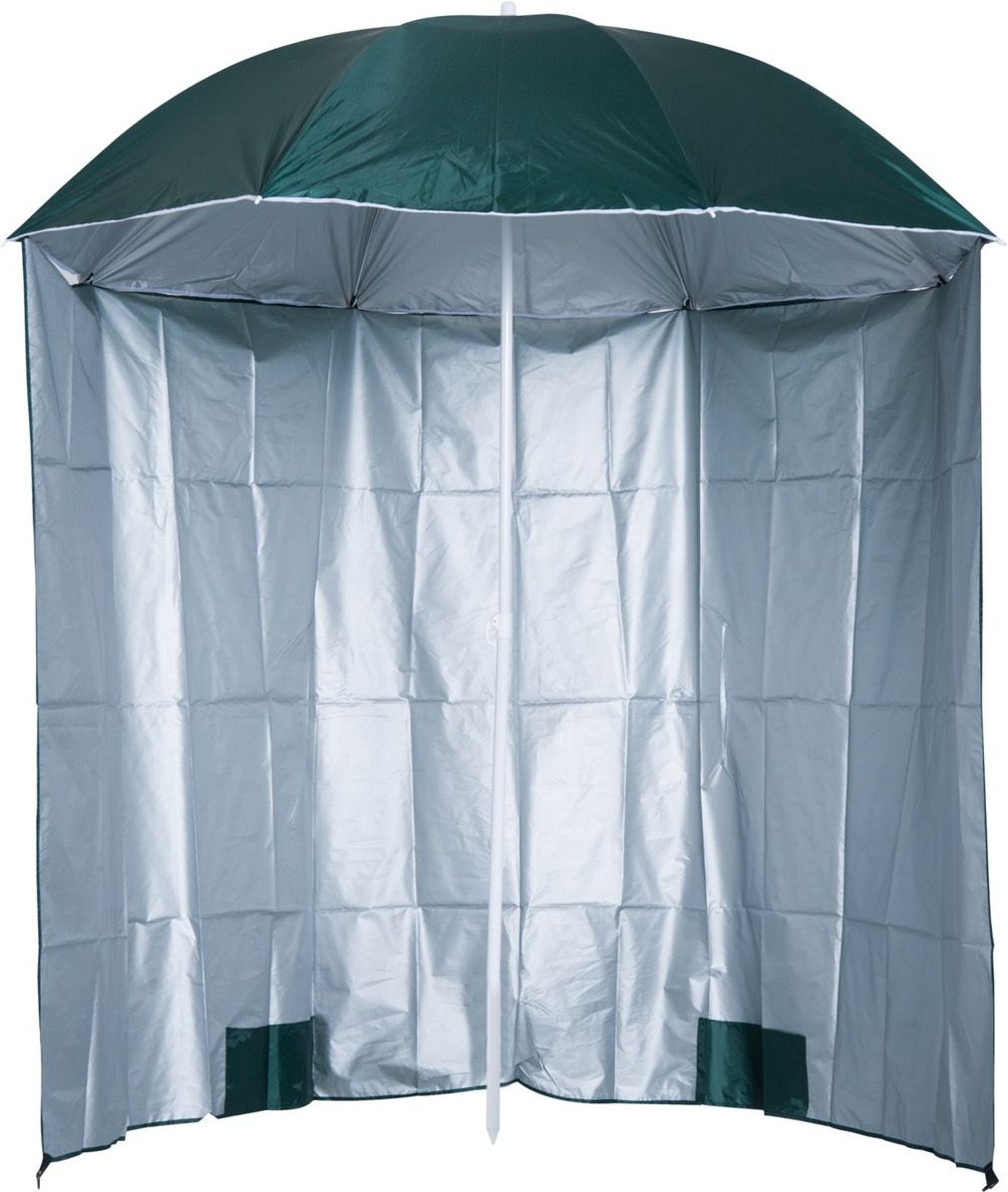 Sonnenschirm Strandschirm Windschutz mit Seitenwand Strand 220cm